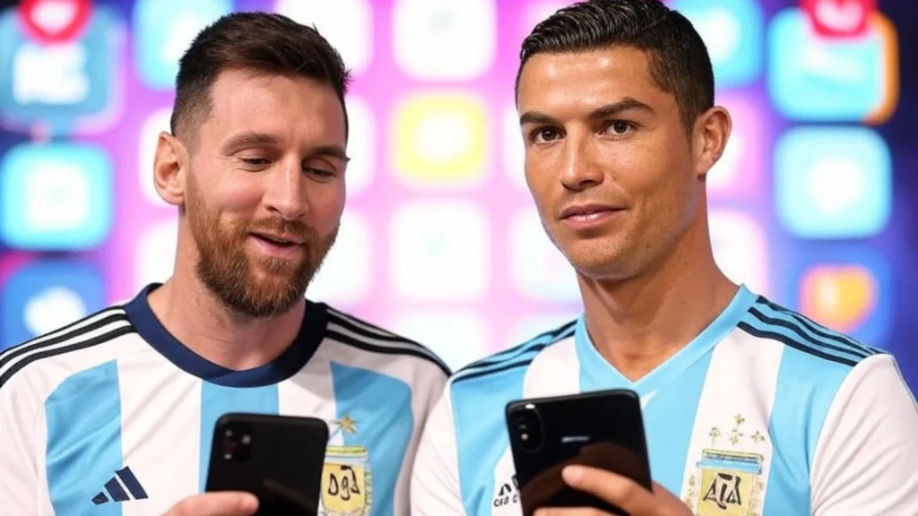 Messi dan Ronaldo: Duel di Dunia Sosial Media 2025