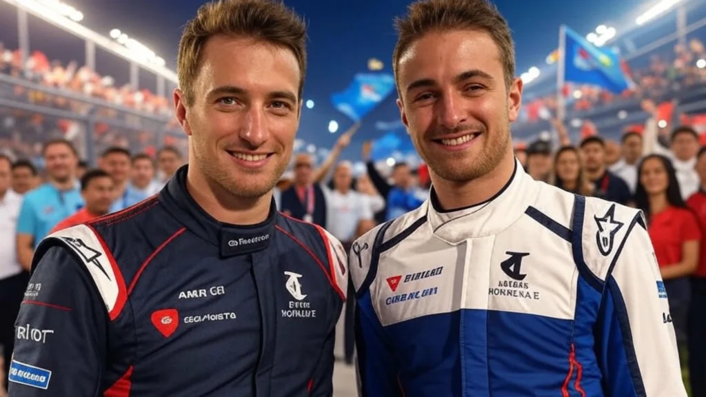 Edoardo Mortara dan Nico Müller Raih Podium di Ajang Formula E Jakarta