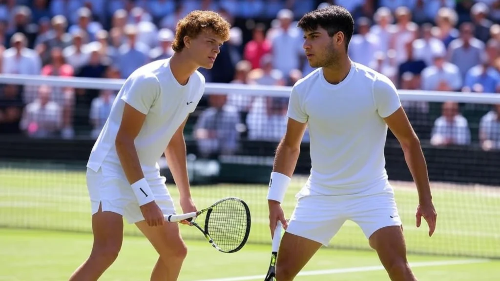 Rivalitas Baru Alcaraz dan Sinner Memanas di Wimbledon 2025