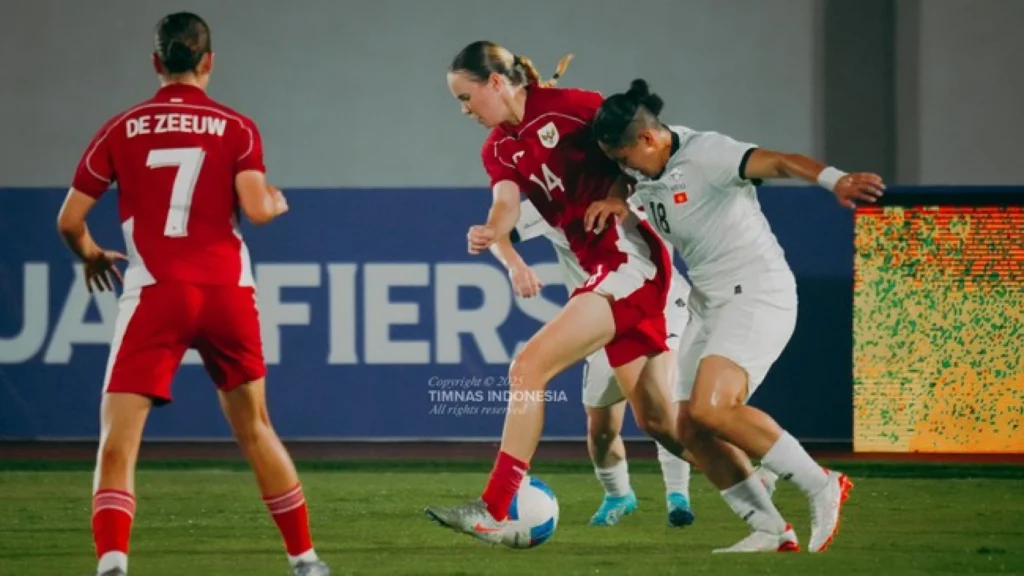 Timnas Putri Indonesia Menang Dramatis Atas Kirgistan di Kualifikasi Piala Asia Wanita 2026