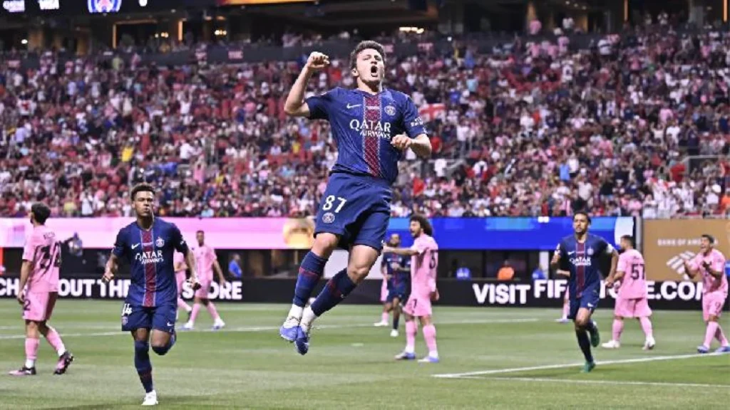 Joao Neves Cetak Dua Gol, PSG Menang 4-0 atas Inter Miami di Piala Dunia Antarklub 2025