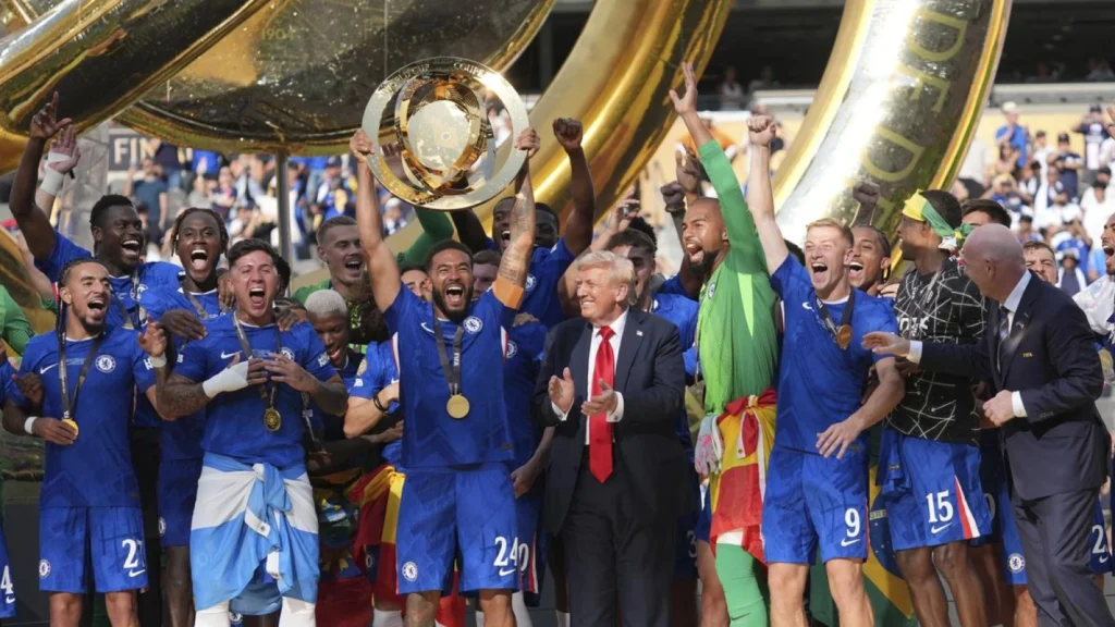 Momen Canggung di Perayaan Kemenangan Chelsea di Club World Cup