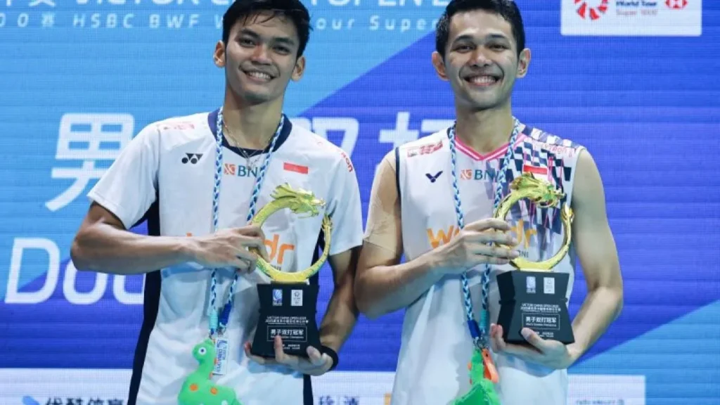 Fajar Alfian dan Muhammad Shohibul Fikri Menjuarai China Open 2025