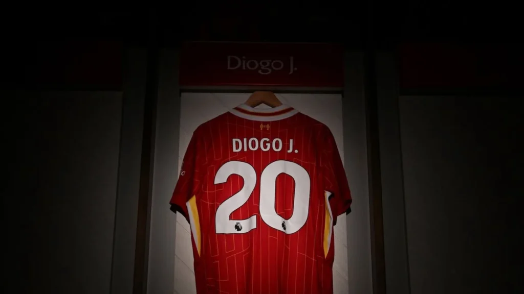Liverpool FC Pensiunkan Nomor 20 untuk Diogo Jota