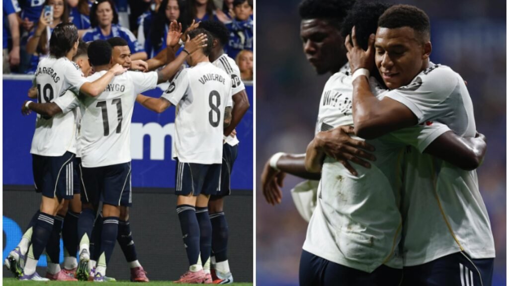 Kylian Mbappe Bawa Real Madrid Menang 3-0 atas Real Oviedo di Liga Spanyol